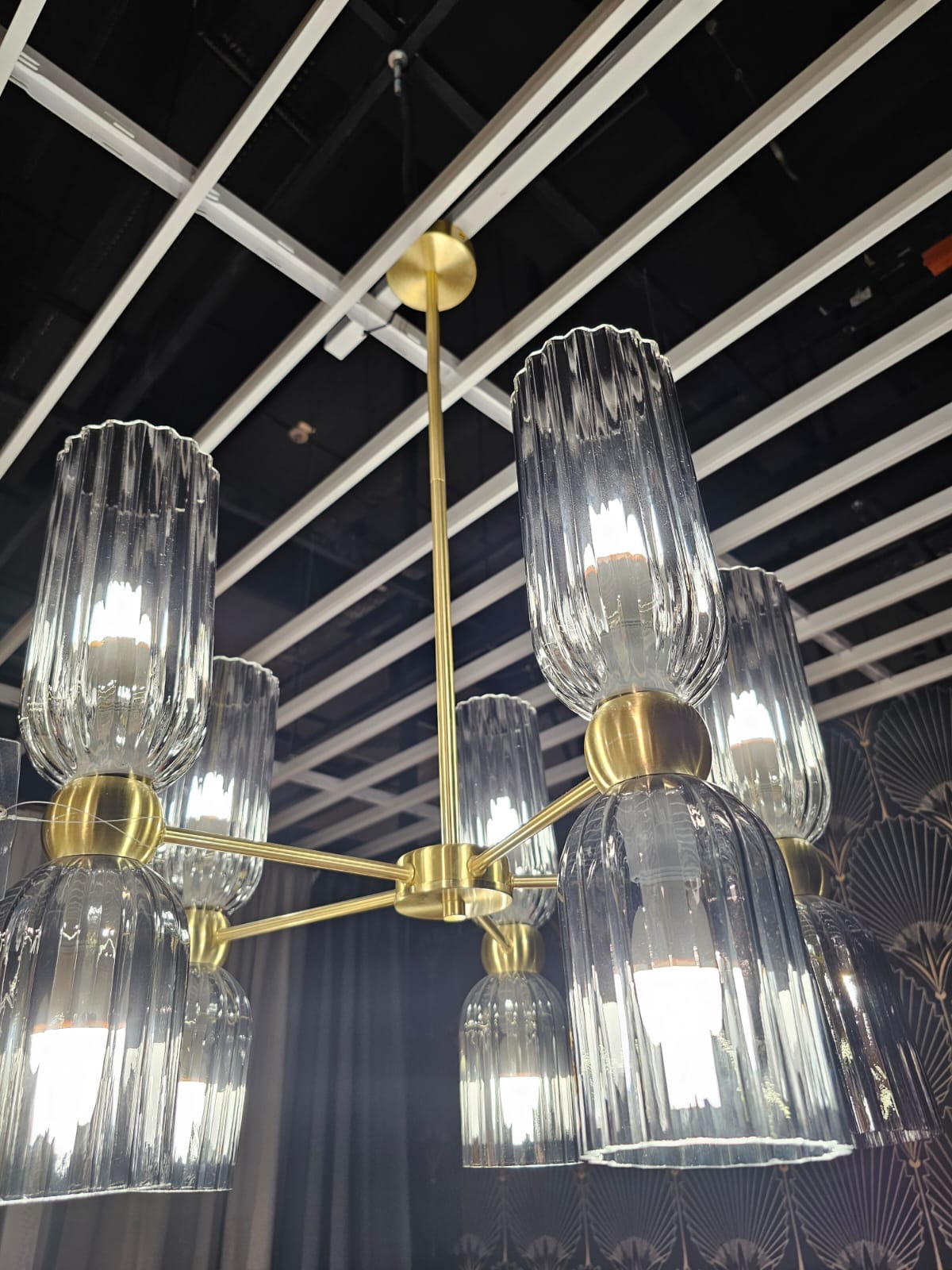 люстра на штанге maytoni antic mod302pl-10gr