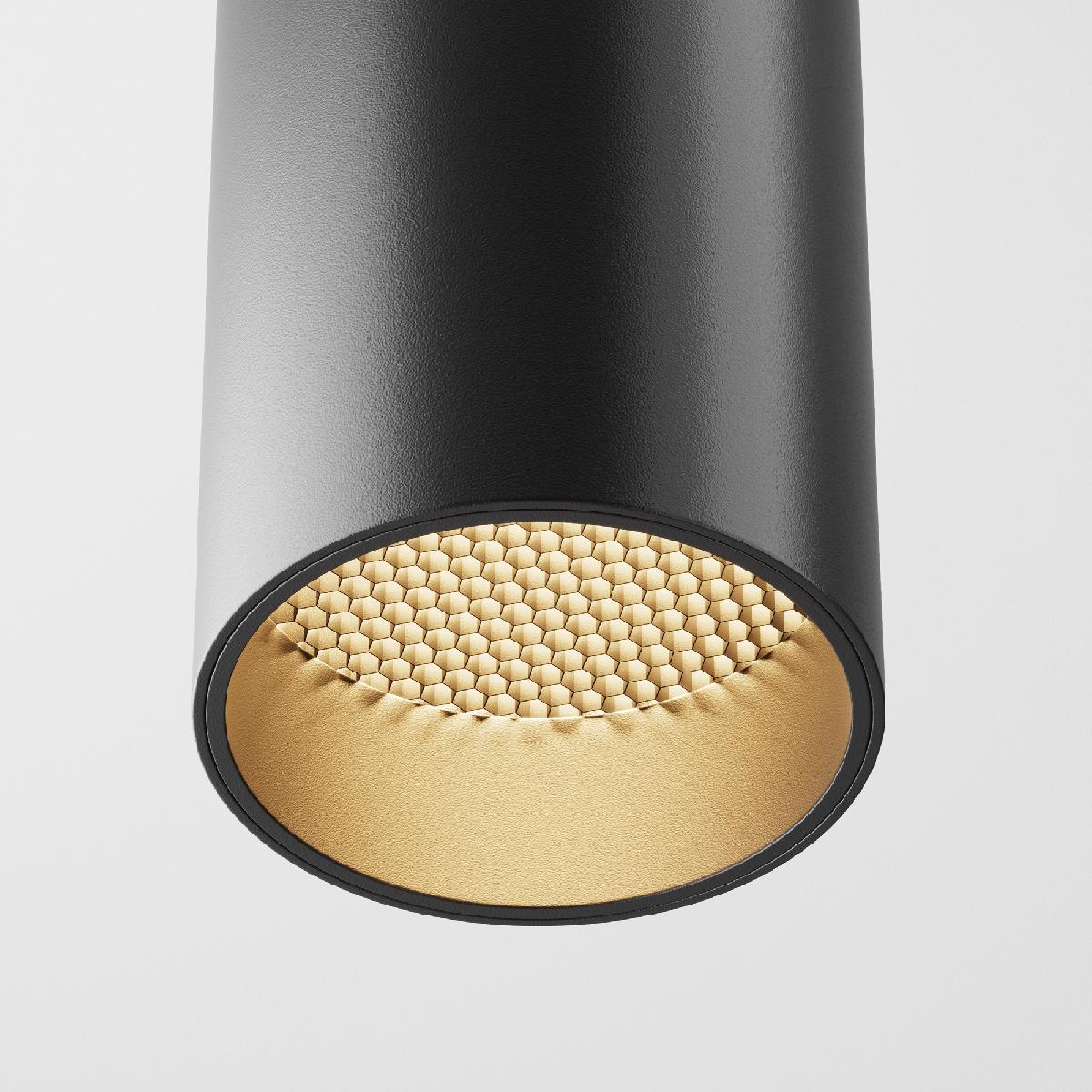 накладной светильник maytoni focus led c056cl-l12b3k-w-d-b