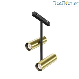 Трековый светодиодный светильник Maytoni Technical Magnetic Exility Elti Duo TR005-4-2X12W-DS-BBS