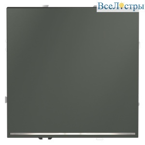 Выключатель одноклавишный с подсветкой Voltum S70 VLS010206