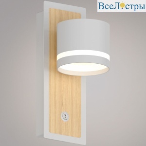 Настенный светильник Reluce 22540-0.2-01 WH+WOOD