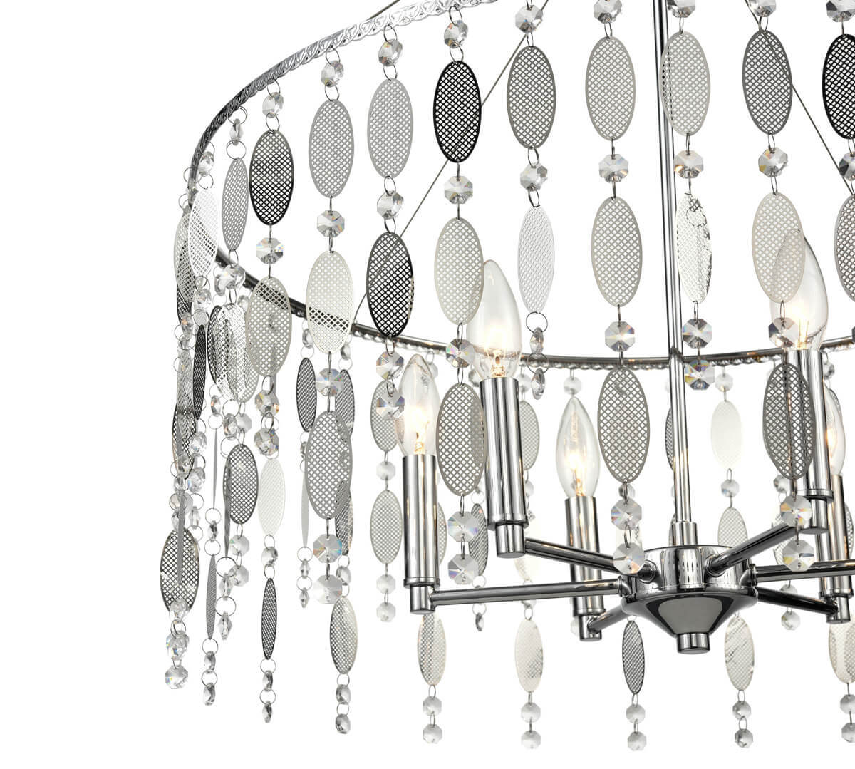 подвесная люстра vele luce grace vl4093p61