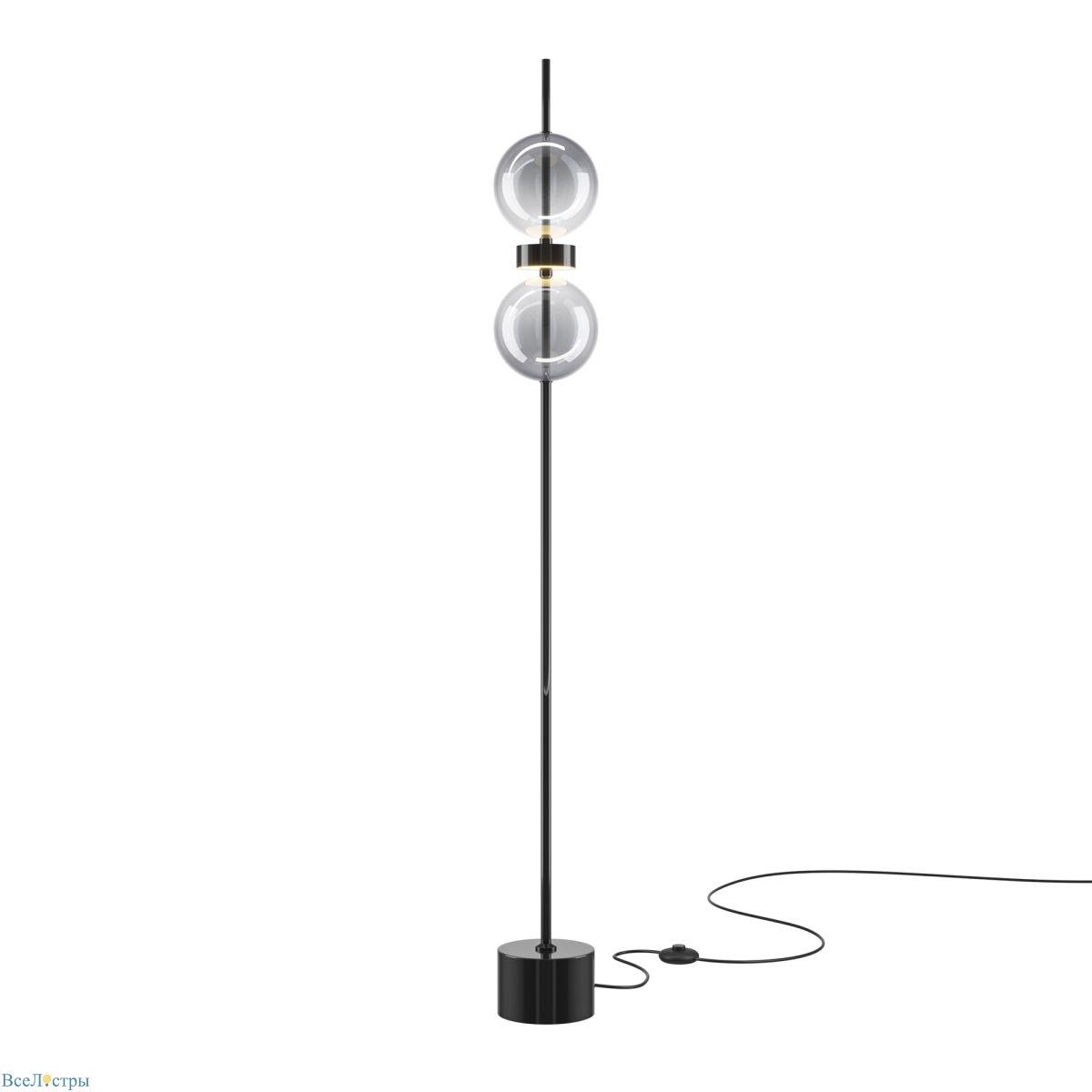 торшер maytoni double moon mod478fl-l15b3k