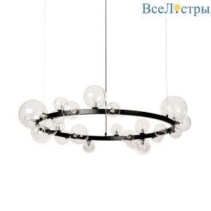 Подвесной светильник Delight Collection Art Deco Bubble 8828P/L black/clear