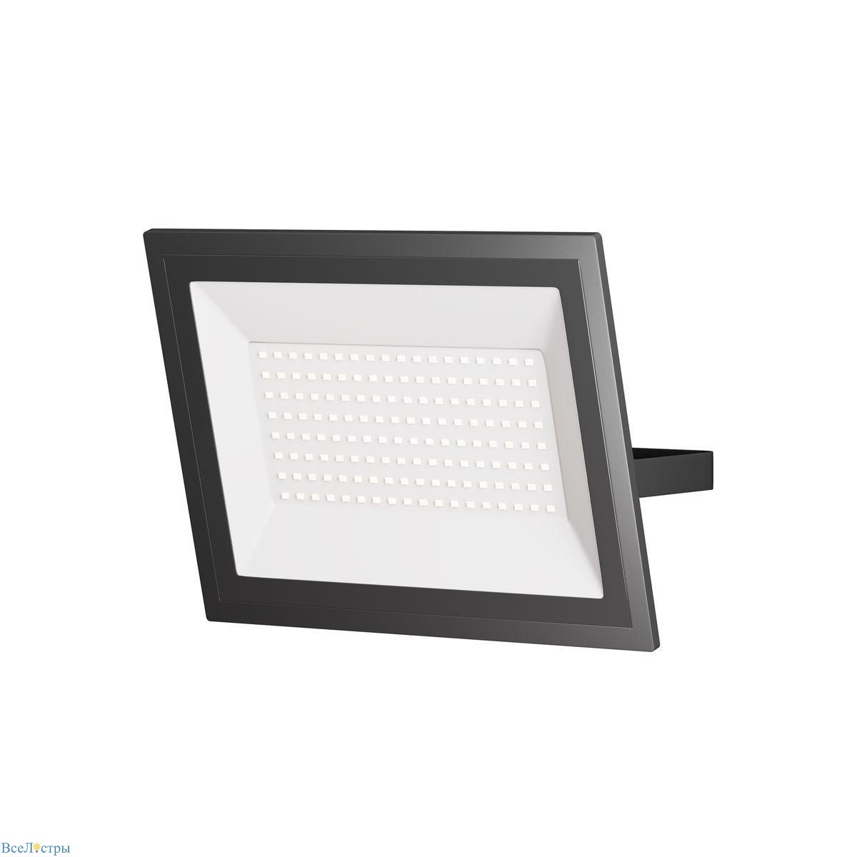 прожектор светодиодный maytoni flood 100w 6500k fl001-l100b6k