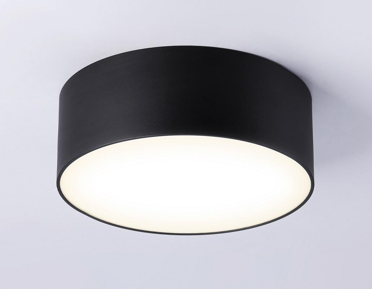 потолочный светодиодный светильник ambrella light orbital air alum fv5513