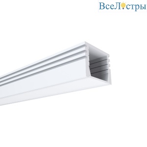 Профиль алюминиевый (рассеиватель, заглушки - 2 шт.) Apeyron 08-10-Б