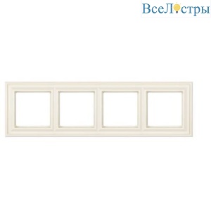 Рамка четырехместная Jung EPD484
