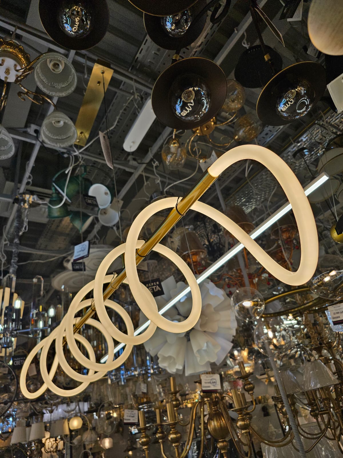 подвесной светодиодный светильник arte lamp klimt a2850sp-75pb