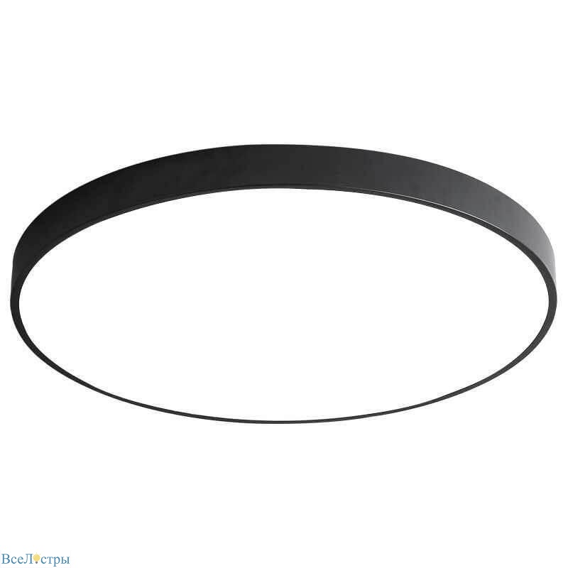 потолочный светодиодный светильник arte lamp arena a2673pl-1bk