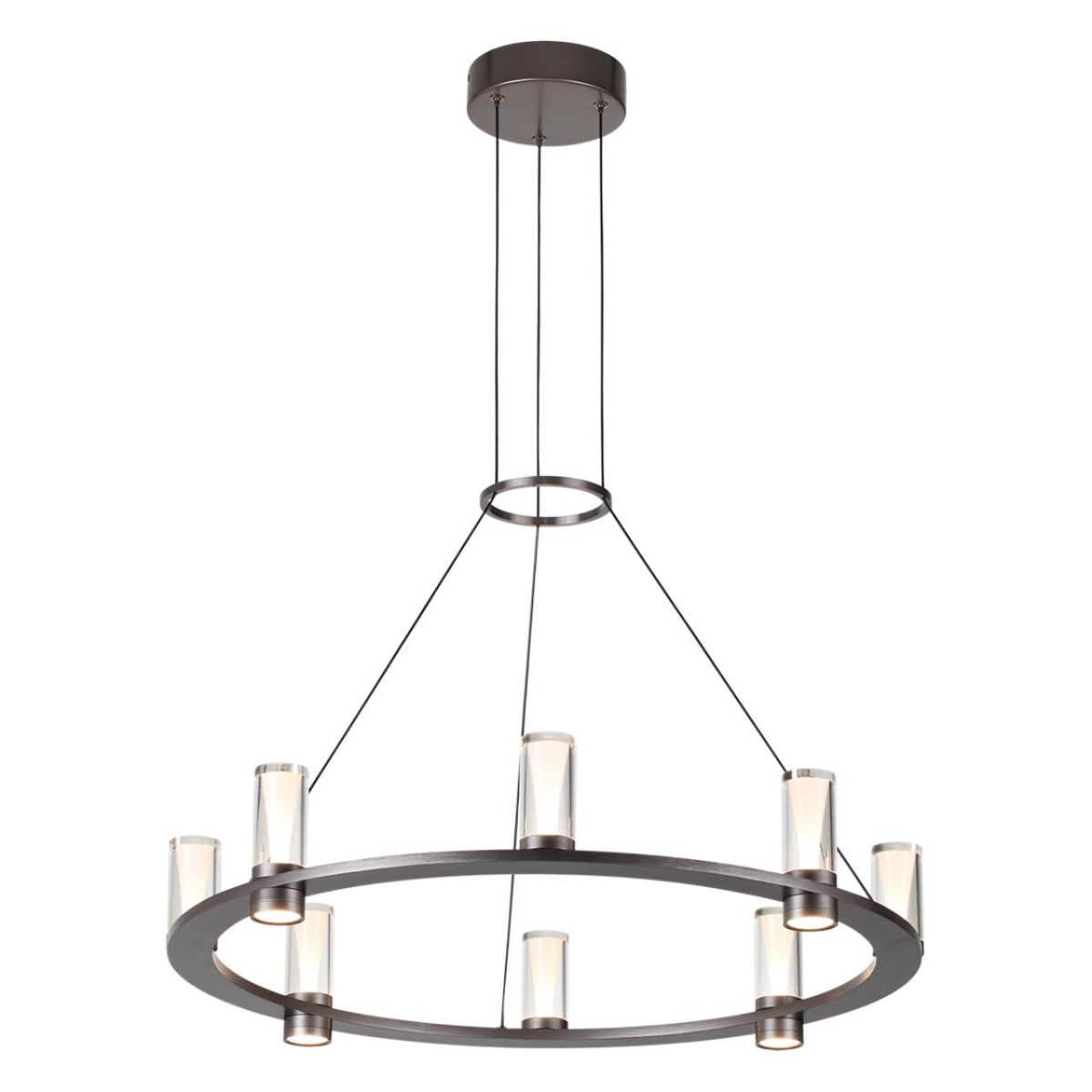 подвесная люстра odeon light hightech defance 7143/55l