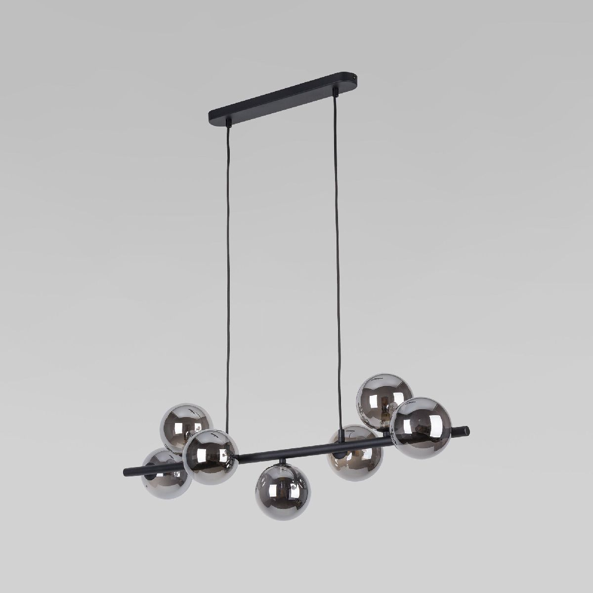 подвесная люстра tk lighting 5666 estera black a065200