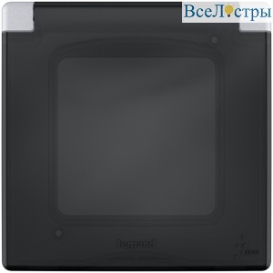 Рамка с защитной крышкой Legrand Inspiria 673922