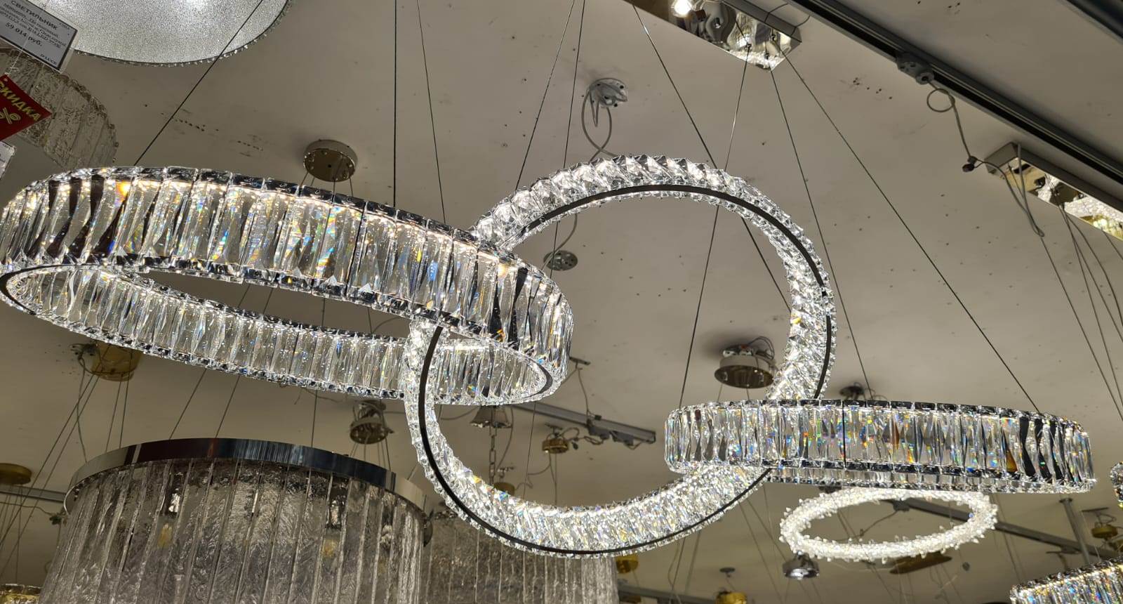 подвесной светодиодный светильник newport 8243/s 8240 chrome м0064767
