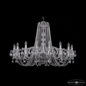 Подвесная люстра Bohemia Ivele Crystal 1402/18/400 Ni