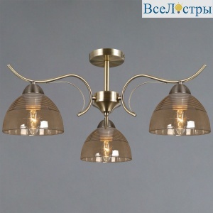 Люстра на штанге Illumico IL0733-3CSQ-25 AB AREZZO