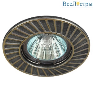 Встраиваемый светильник ЭРА ST6 GD/SS Б0036490