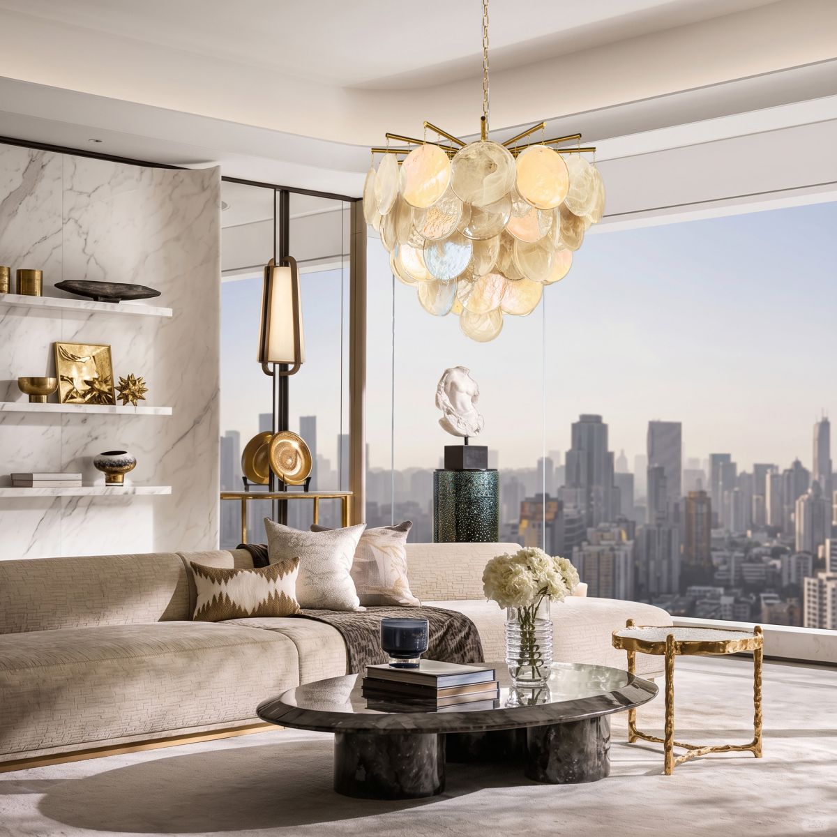 подвесная люстра loft it lolly 10492/600 champagne
