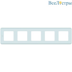 Рамка пятиместная Legrand Inspiria 673975