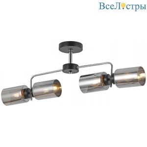 Потолочная люстра Illumico IL8249-4COU-79 BK CR
