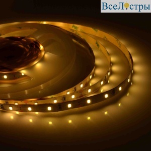 Светодиодная лента Apeyron 12В СТ 4,8Вт/м smd3528, 60д/м IP20 280Лм/м 5м 3000К 00-03