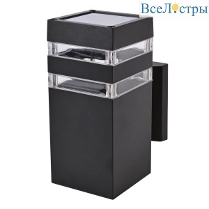 Уличный настенный светильник Uniel UUL-S23A 60W/E27 IP65 BLACK UL-00012922