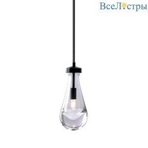Подвесной светильник Delight Raindrop MT9093-1H black brushed gold