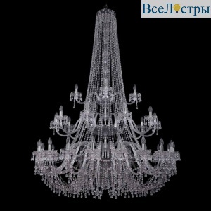 Подвесная люстра Bohemia Ivele 1410/20+10+5/530/h-200/3d Ni V0300
