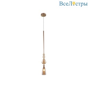 Подвесной светильник Crystal Lux Lux New SP1 B Amber