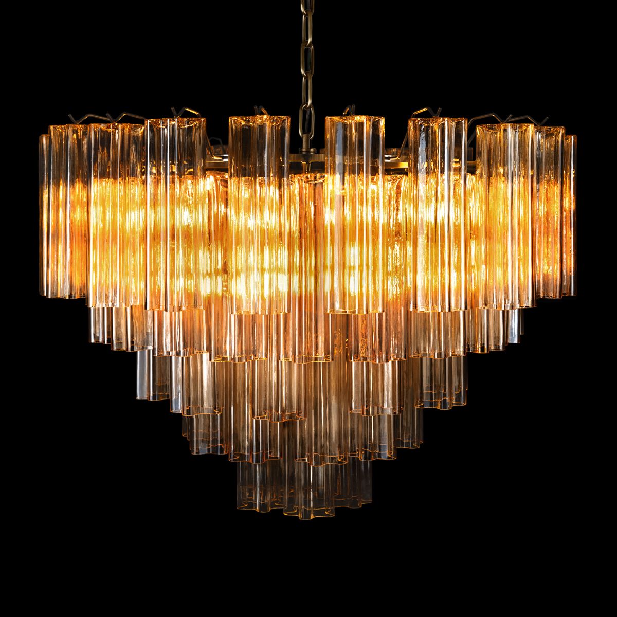 подвесная люстра loft it murano 10580/800 champagne