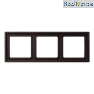 Рамка трехместная Jung LSZAL983BFD