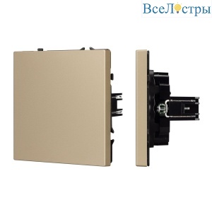 Заглушка поста Arlight SCT-NOBE-MGG-SFPL-GD (Золотой песок) 061821