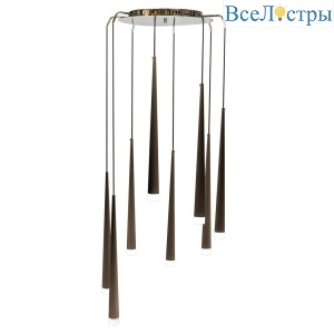 Каскадная люстра AM Group AM52H8003/8W COFFEE