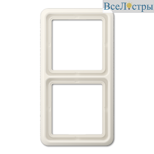Рамка двухместная Jung CD582W