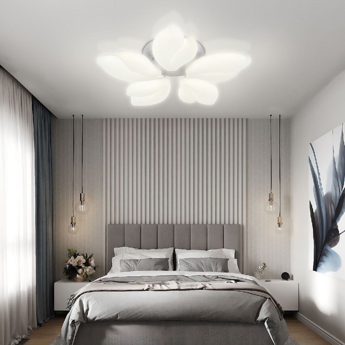 потолочная люстра natali kovaltseva effect led lamps 81116