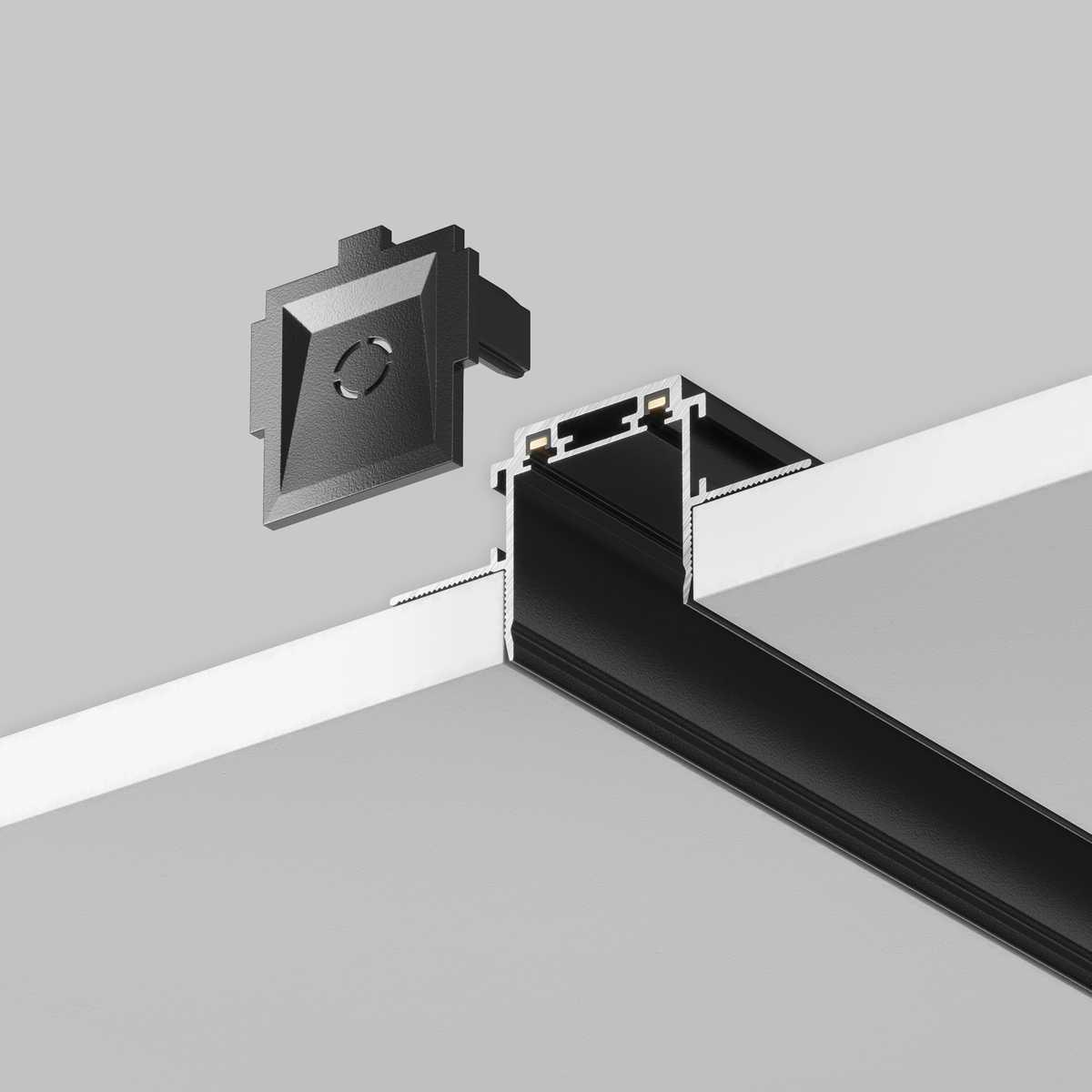 шинопровод встраиваемый магнитный maytoni technical radity tra084mp-12b