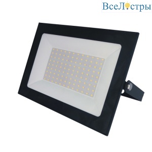 Прожектор Uniel ULF-F21-100W/3000K IP65 200-250В BLACK