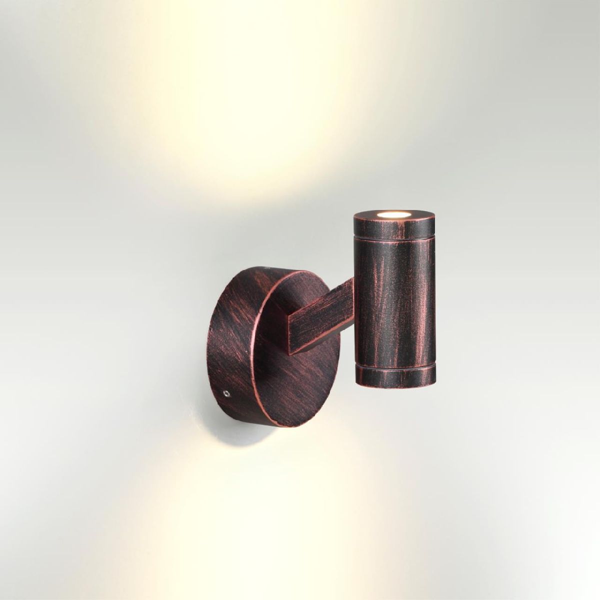уличный настенный светильник odeon light prody 6636/6bl