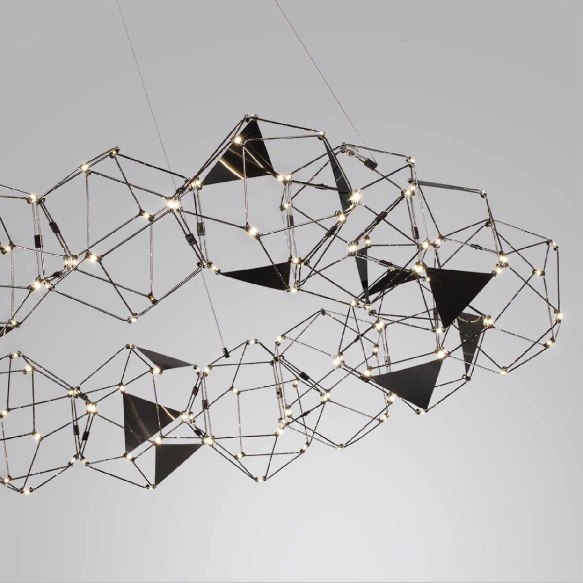 подвесная люстра odeon light trellis 5087/68l