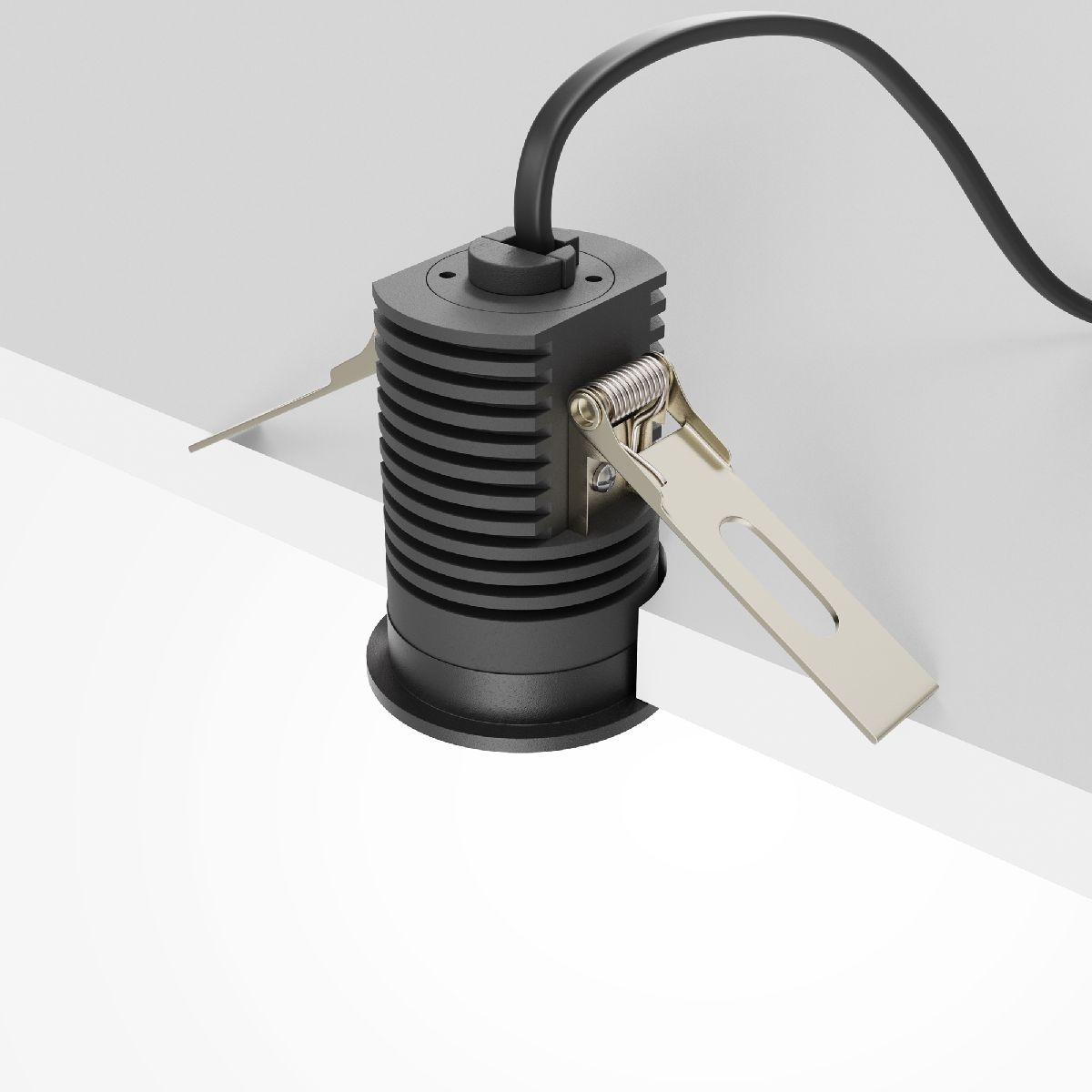 встраиваемый светильник maytoni mini dl059-7w4k-b
