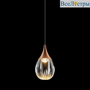 Подвесной светильник Delight Collection Stilla MD24001004-1A copper/clear