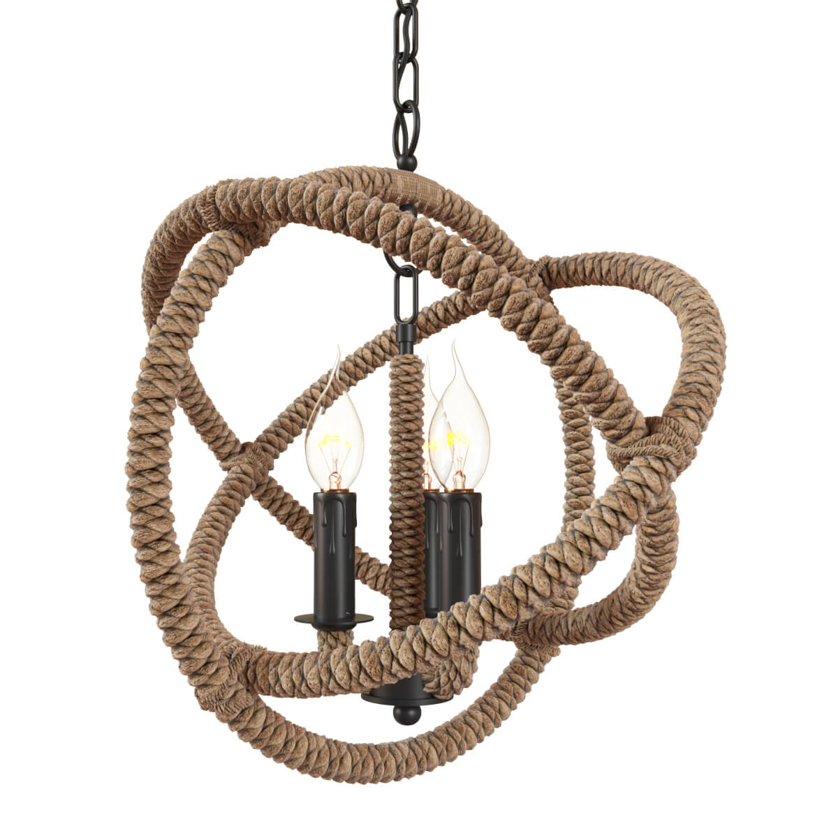 подвесная люстра loft it rope loft1194-3