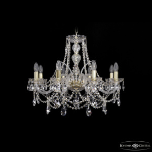 Подвесная люстра Bohemia Ivele Crystal 1411/8/240 G