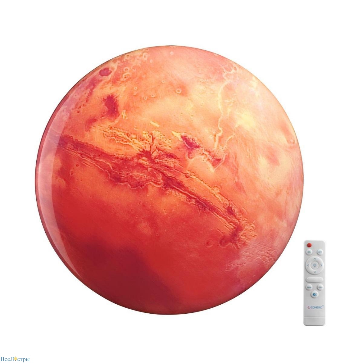 настенно-потолочный светодиодный светильник sonex pale mars 7725/dl