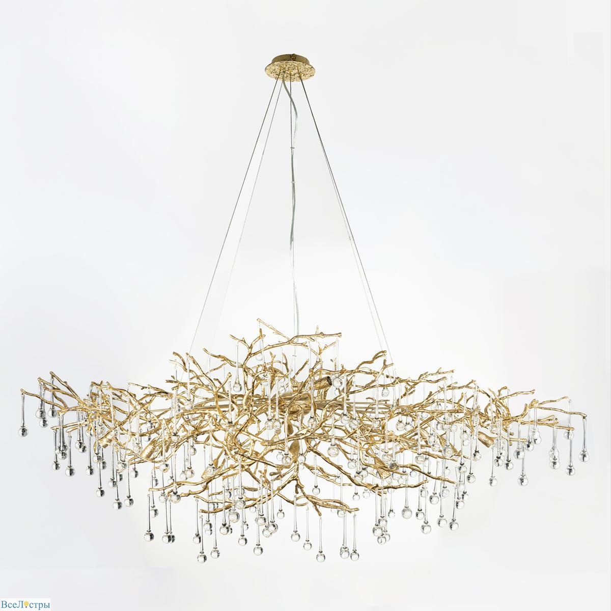 подвесная люстра loft it bijout 10067/1500 gd