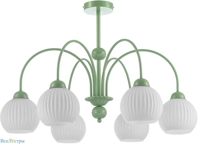 люстра на штанге myfar flora mr2271-6c