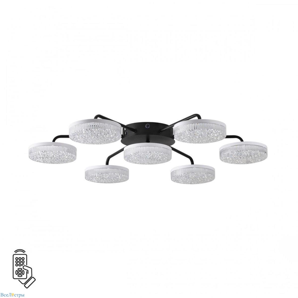 потолочная светодиодная люстра lumion ledio didana 8236/7cl