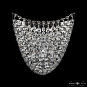 Настенный светильник Bohemia Ivele Crystal 77071B/22 Ni