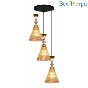 Подвесная люстра Reluce 02005-0.9-03 Amber