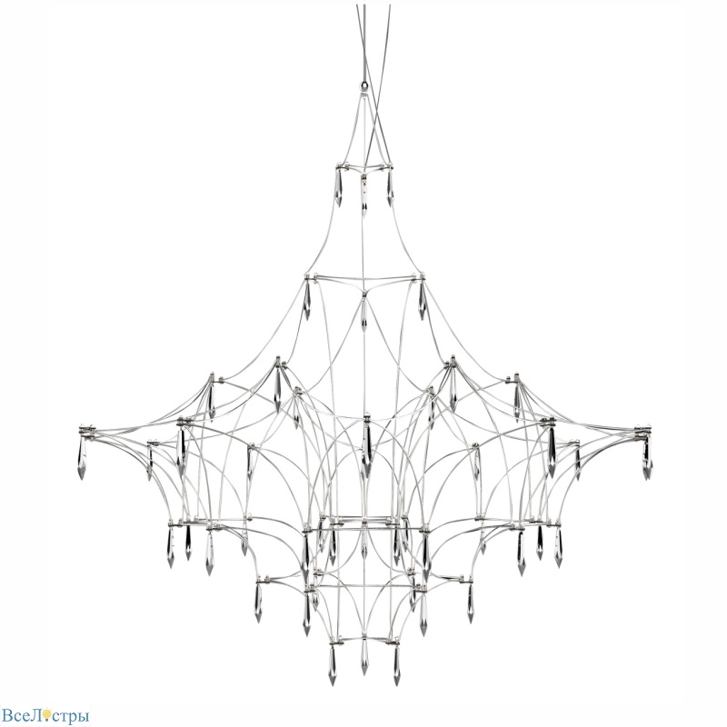 подвесной светильник delight collection lucciola md18001068-1e chrome